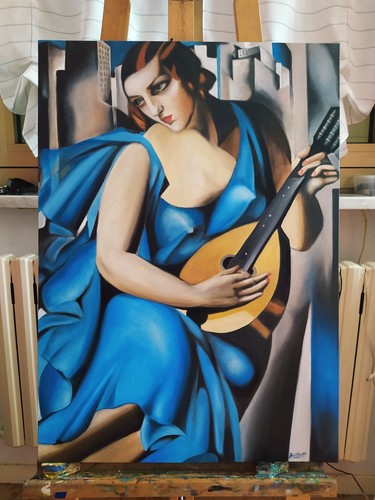 Quadro dipinto mano - quadro,