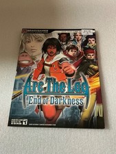 Arc the Lad End of Darkness Brady Games Strategy Guide PS2 Gc rare used rpg book
