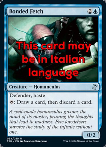 Mtg bonded fetch - mtg, 4x