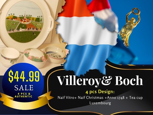 Villeroy boch set 4 - boch, pcs