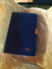 Agendina Pubblicità Pubblicitaria  Fiat 1971 Con Cartelli Stradali Tariffe Posta