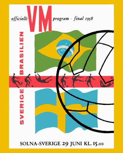 Poster mondiali 1958 - poster, di
