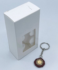 Rolex portachiavi keychain sigillo original seal marrone vintage + box service