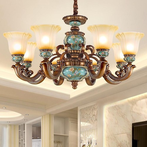 Lampadari lusso resina - resina, lampada