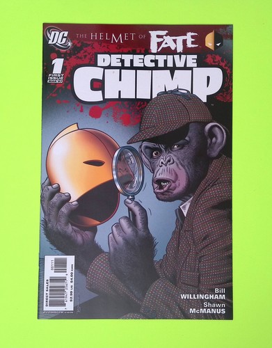 Helmet fate detective chimp - detective,