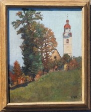 Emil Uhl, Stams, Tirolo, olio