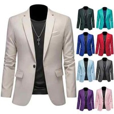 Blazer cappotto uomo tinta