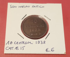 San marino antico moneta 10