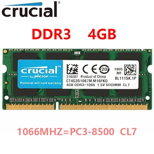 Crucial ddr3 gb - crucial, 4