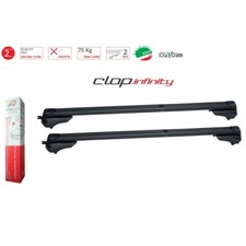 G3 Kit Barre portatutto telescopiche acciaio per Ford C-Max 2011-2015 con rails