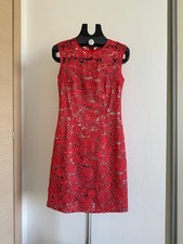 Andre Red Lace Dress Abito