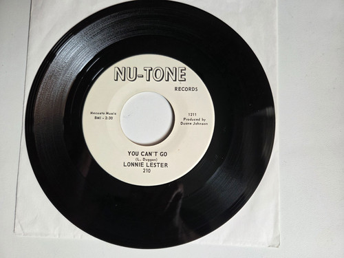 Lonnie lester you can - can't, /