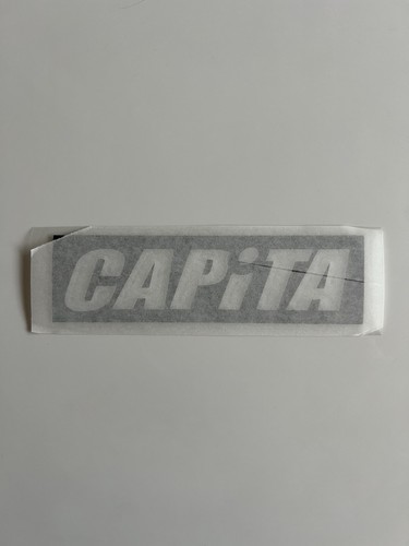 Adesivo logo snowboard capita - logo,