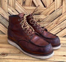 Stivali da lavoro RED WING #875 classici mocassini in pelle marrone taglia US 8 D