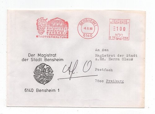 Lettera federale timbro libero