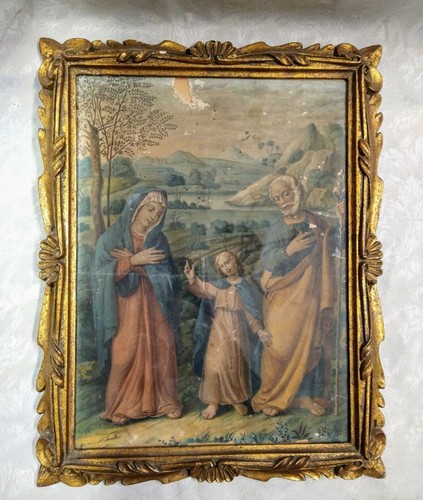 Finissimo dipinto tempera - , su