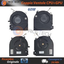 Originale HP Victus 16-D 16-E 60W CPU Termico Ventola Raffreddamento M54775-001