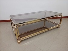 Allegri Parma Tavolino Ottone Space Age Originale Firmato Modernariato Anni 70