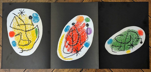 Joan miro composition aux - :,