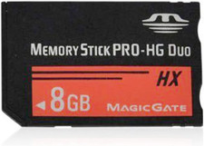 8GB Memory Stick MS Pro Duo