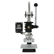 Stampatrice a caldo su piccola scala pressa di calore manuale da scrivania goffratrice