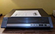 GIRADISCHI VINTAGE SONY PS-FL7 QUARTZ DIRECT DRIVE TRACCIAMENTO LINEARE PARTE FUNZIONANTE