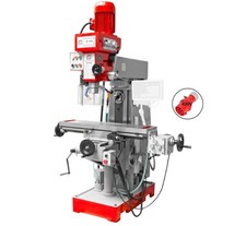Trapano fresa fresatrice mandrino verticale e orizzontale Holzmann bf500d 400v