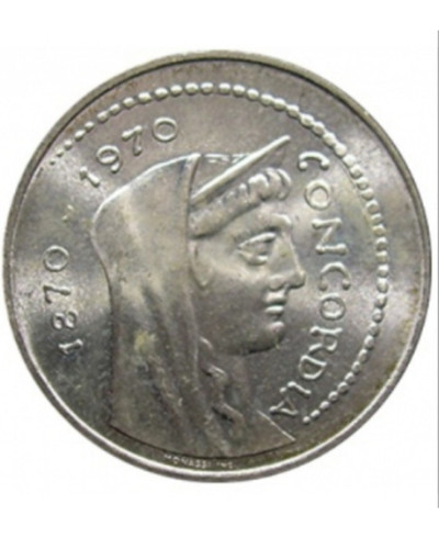 Fdc 1000 lire 1970 concordia - 1000,