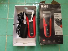 Braun Series 3 Rasoio Elettrico Ricaricabile, Rasoio Da Barba Per Uomo