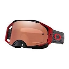 Oakley Airbrake Black Flux Prism MX Occhiali Fuoristrada Adulto Nero 