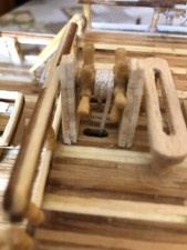 veliero in legno fatto a mano