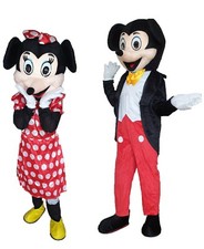 Mascotte topolino minnie - mascotte,