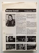 Bruno Locci Galleria LP220 Torino 1974 Invito/Ephemera