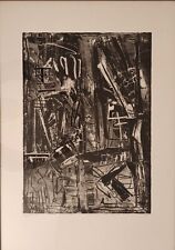 Emilio Vedova incisione