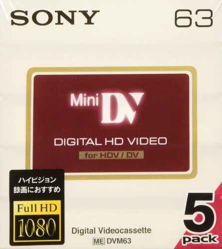 Sony 5dvm63hd mini cassetta - sony,