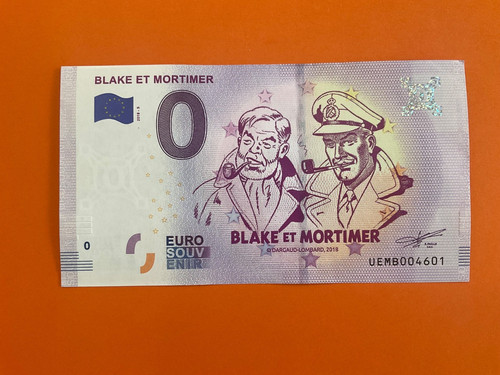 Jacobs billet euros blake et - 0,