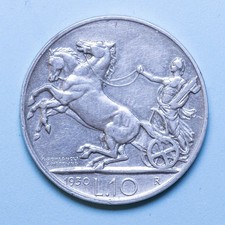 VITTORIO EMANUELE III 10 LIRE