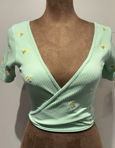 Zara maglia verde costine - verde, a