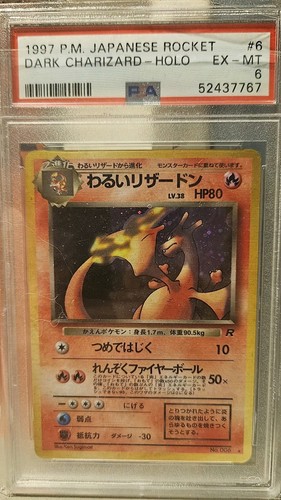 Carta pokemon dark charizard - pokemon,
