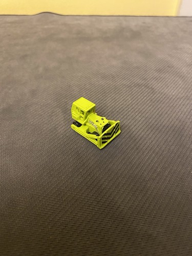 Veicolo bulldozer verde micro - veicolo,