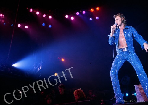 Photo johnny hallyday - photo, a4