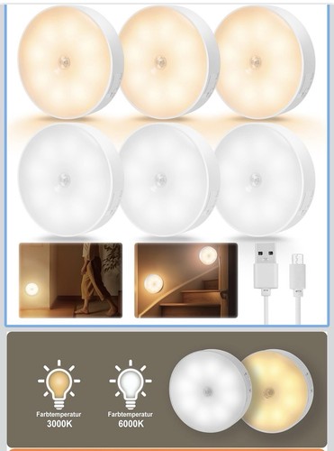 Luce notturna led lampada usb - notturna,