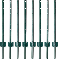 8 Pz. Pali Metallici Con