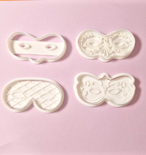 Maschere di carnevale set 4