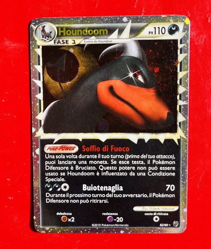 Lotto carte pokemon houndoom - carte,