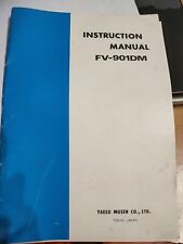 Manuale FV 901DM Originale