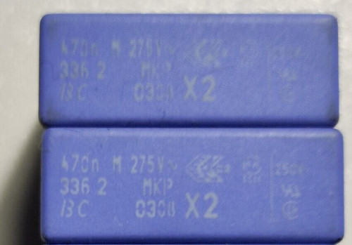 Condensatori polipropilene - 2x,