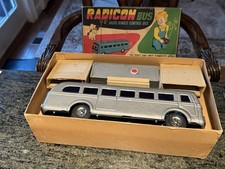 Radicon Bus giocattolo a batteria funzionante in scatola con inserti giocattoli moderni Japan EXC