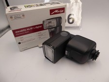 Flash digitale Metz 44 AF-1 per fotocamere Olympus Panasonic Leica completamente testato