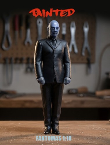 Figurine fantomas peint pour - peint,